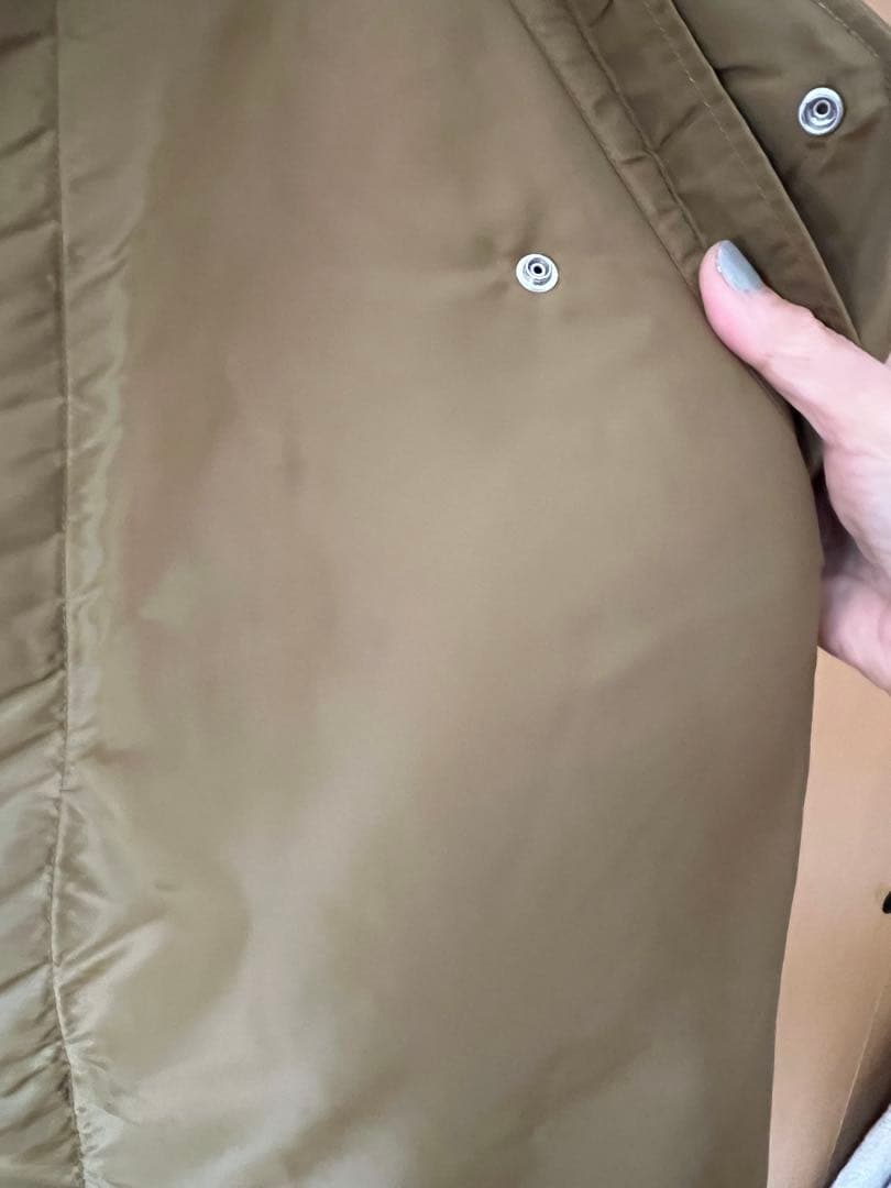 45rリバーシブルダンボカラーコート