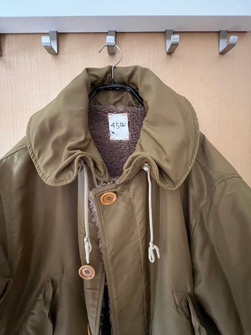 45rリバーシブルダンボカラーコート