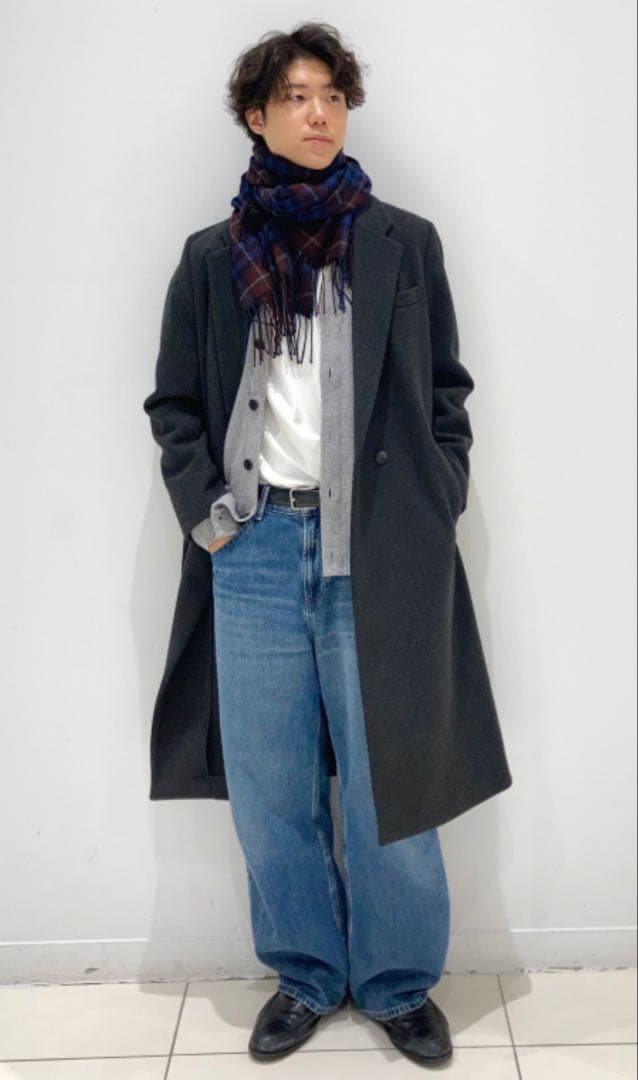 UNIQLO Cロングコート XXLサイズ　男女兼用　黒