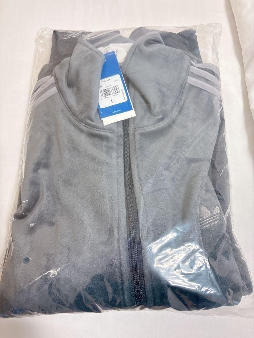 adidas アディダス　ベロア　トラックジャケット　XL