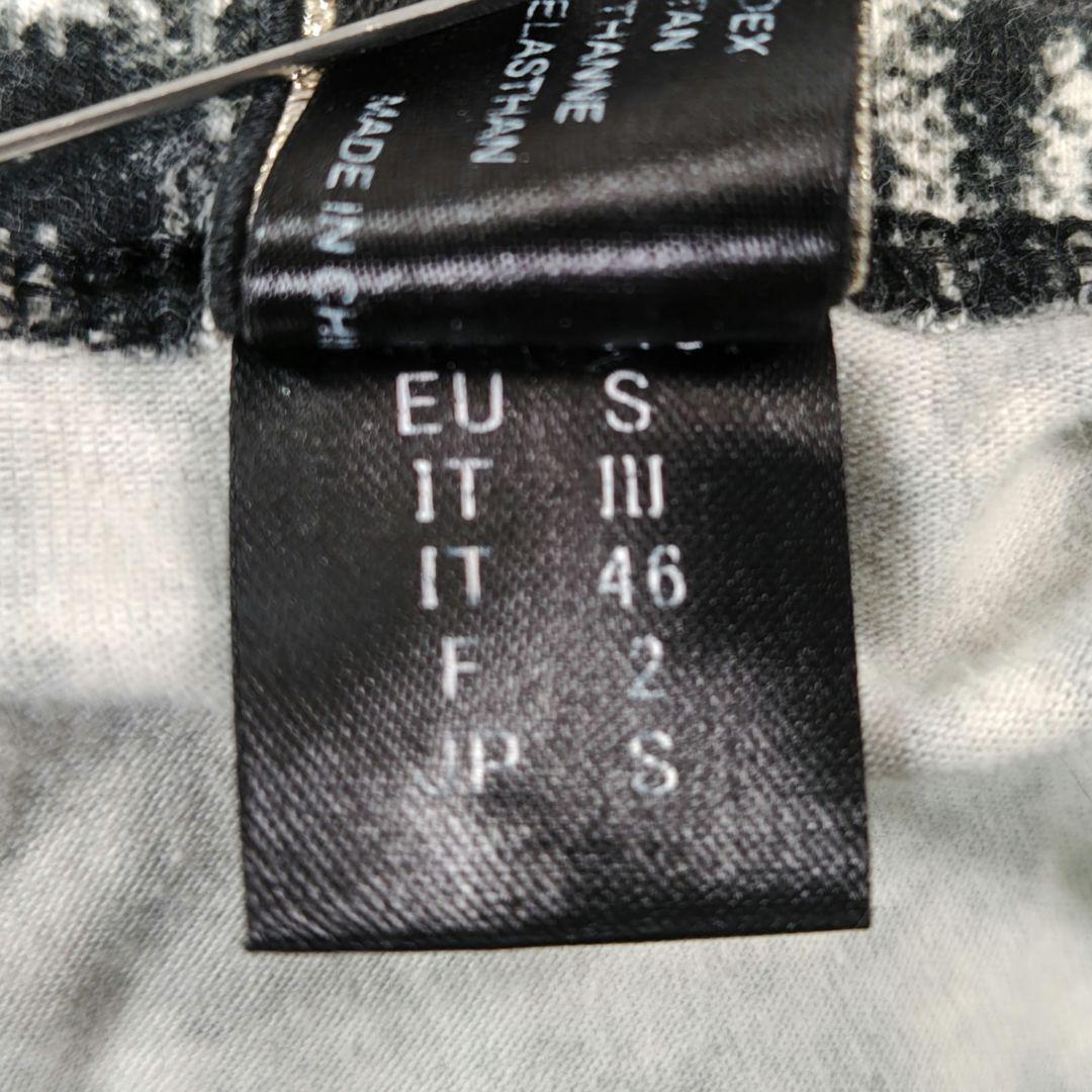 希少 ロエン Roen レオパード柄 総柄カットソー 長袖 髑髏刺繍 Sサイズ