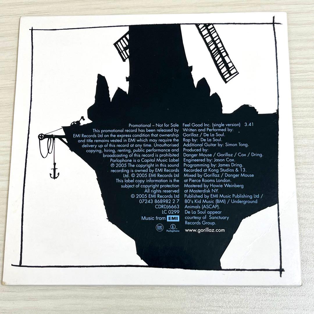 【非売品プロモCD】ゴリラズ / FEEL GOOD INC
