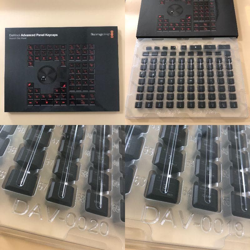 BLACKMAGIC DESIGN　DaVinci Advanced　パネルキー