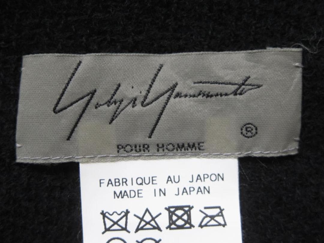 Yohji Yamamoto POUR HOMME フリンジマフラー