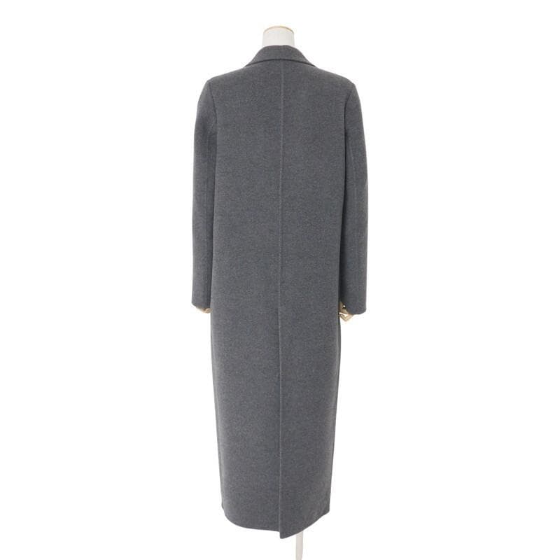 CINOH チノ ウールカシミヤ ダブルフェイス チェスターコート ロングコート