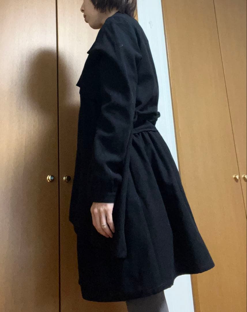 LIMI feu ヨウジヤマモト　黒ワンピース