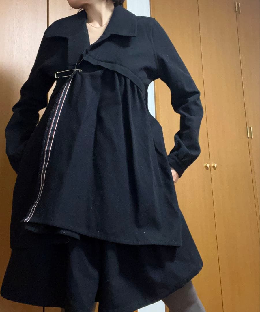 LIMI feu ヨウジヤマモト　黒ワンピース