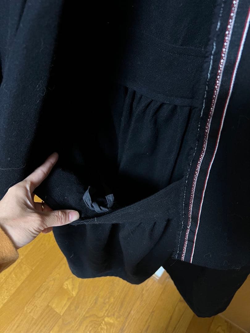 LIMI feu ヨウジヤマモト　黒ワンピース