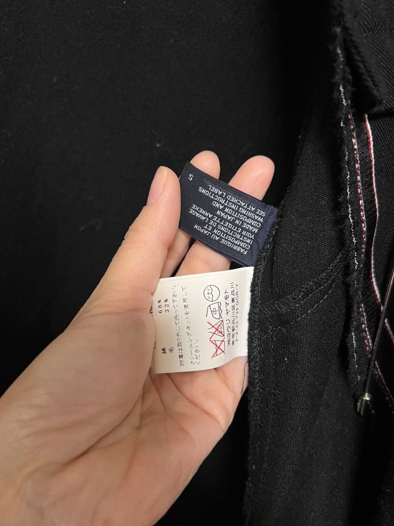 LIMI feu ヨウジヤマモト　黒ワンピース