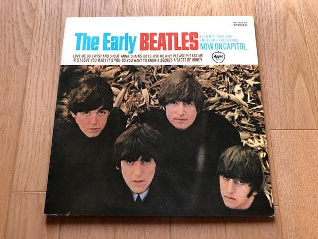 ビートルズ アーリービートルズ LP 国内盤 アップル d757y81