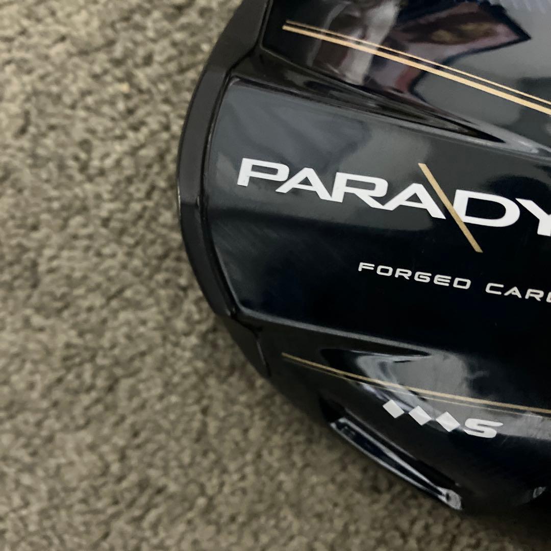 美品希少名器キャロウェイパラダイムトリプルダイヤモンドSドライバー9.0度