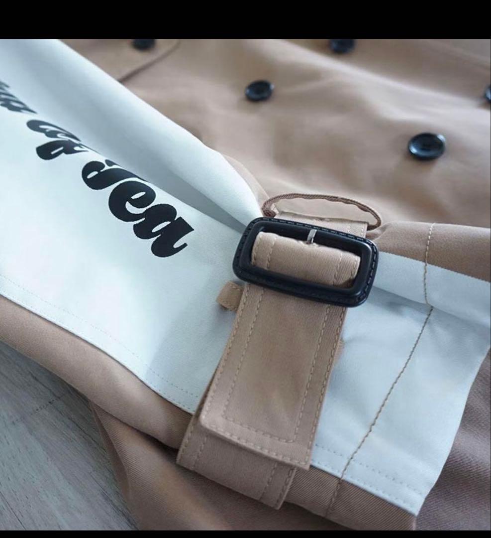 三連休値下げ　Thomas magpieトーマスマグパイ　ロゴ トレンチコート