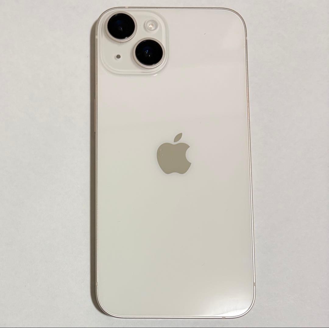 【美品】iPhone14 256GB スターライト・ホワイト SIMフリー