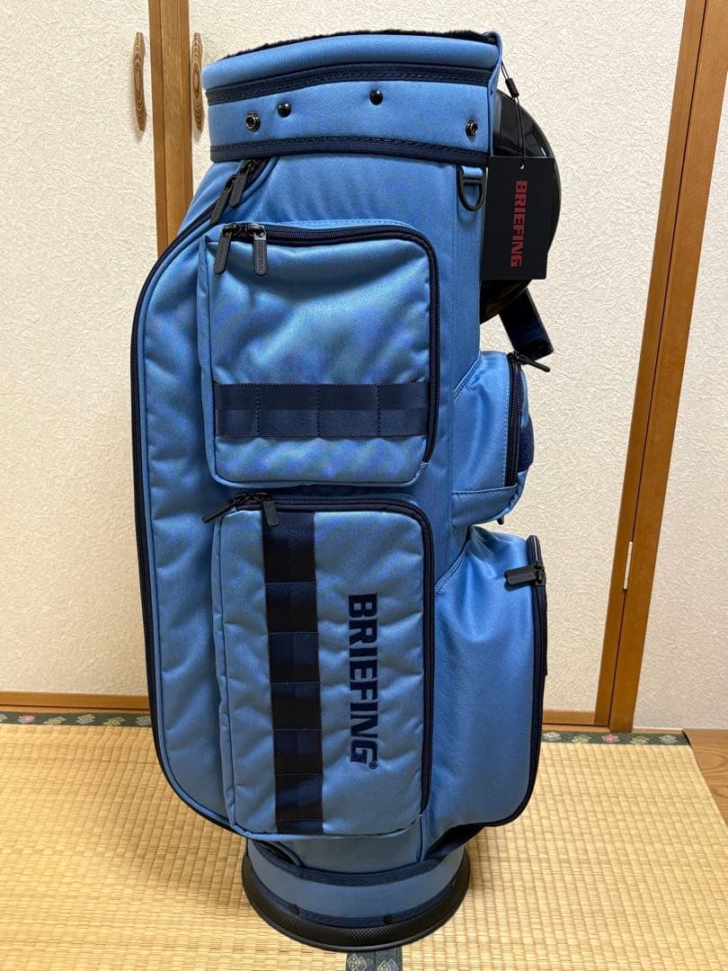 特価・新品)限定品 ブリーフィング キャディバッグ CR-6#03 デニムブルー