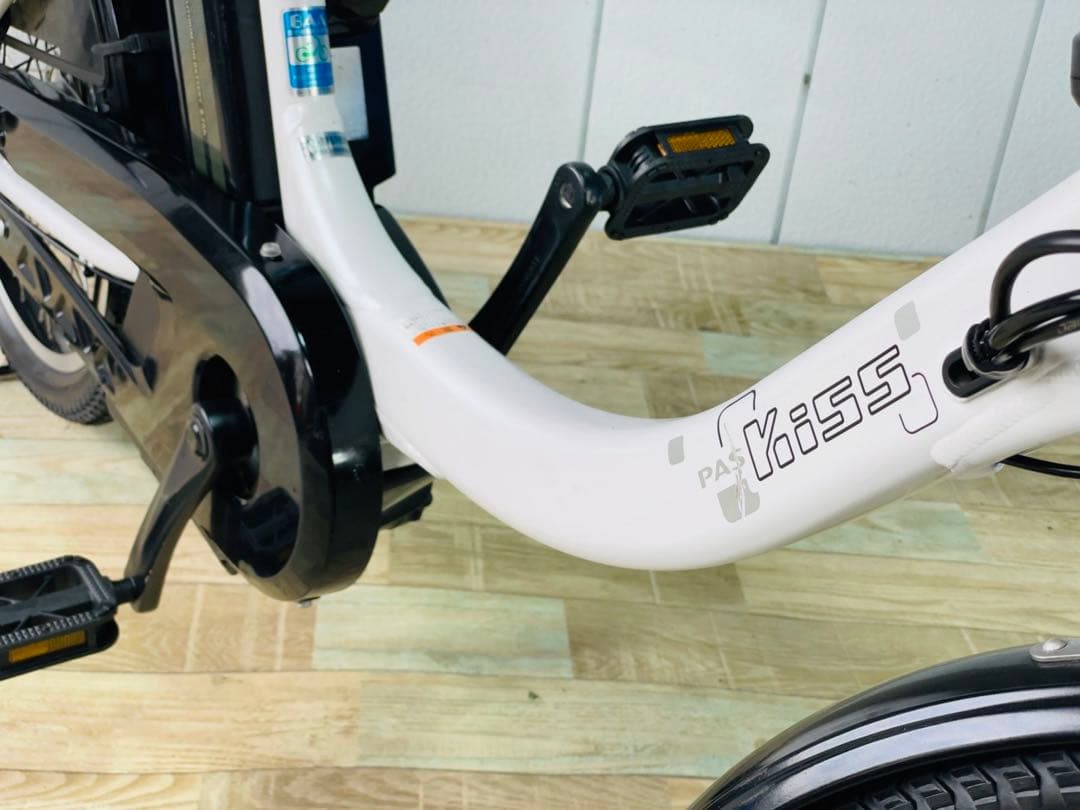 2877ヤマハ8.7アンペア3人乗り対応20インチ子供乗せ　電動アシスト自転車