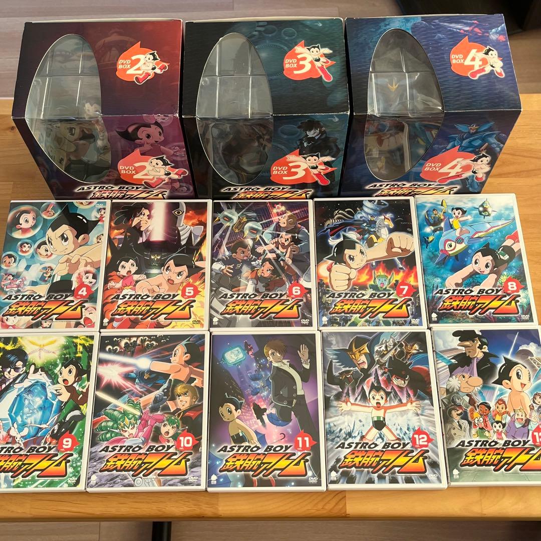 アストロボーイ 鉄腕アトム DVD-BOX 2巻 3巻 4巻 手塚治虫