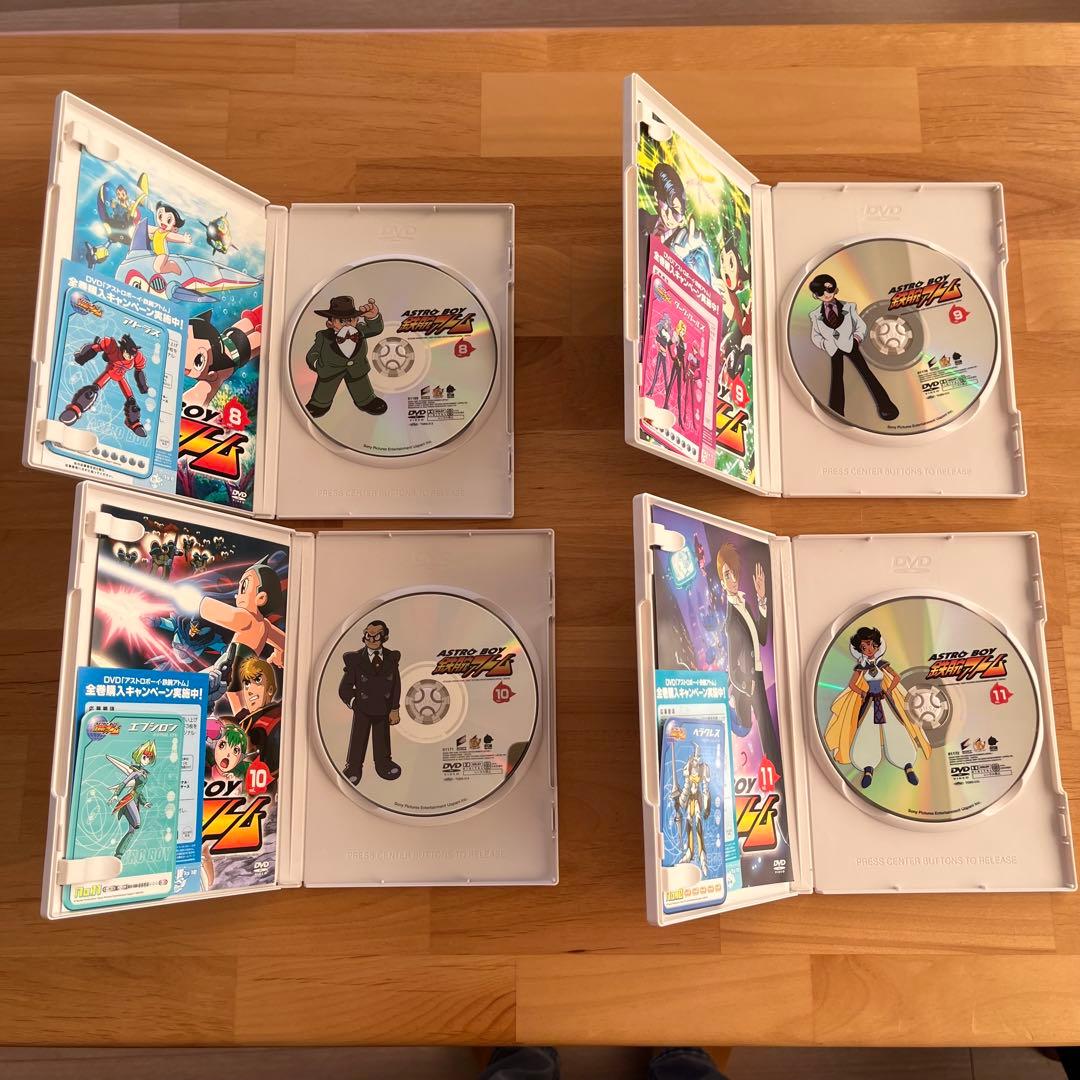 アストロボーイ 鉄腕アトム DVD-BOX 2巻 3巻 4巻 手塚治虫