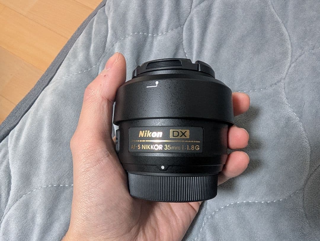 Nikon Fマウント 35mm 単焦点レンズ f1.8 レンズポーチ付き