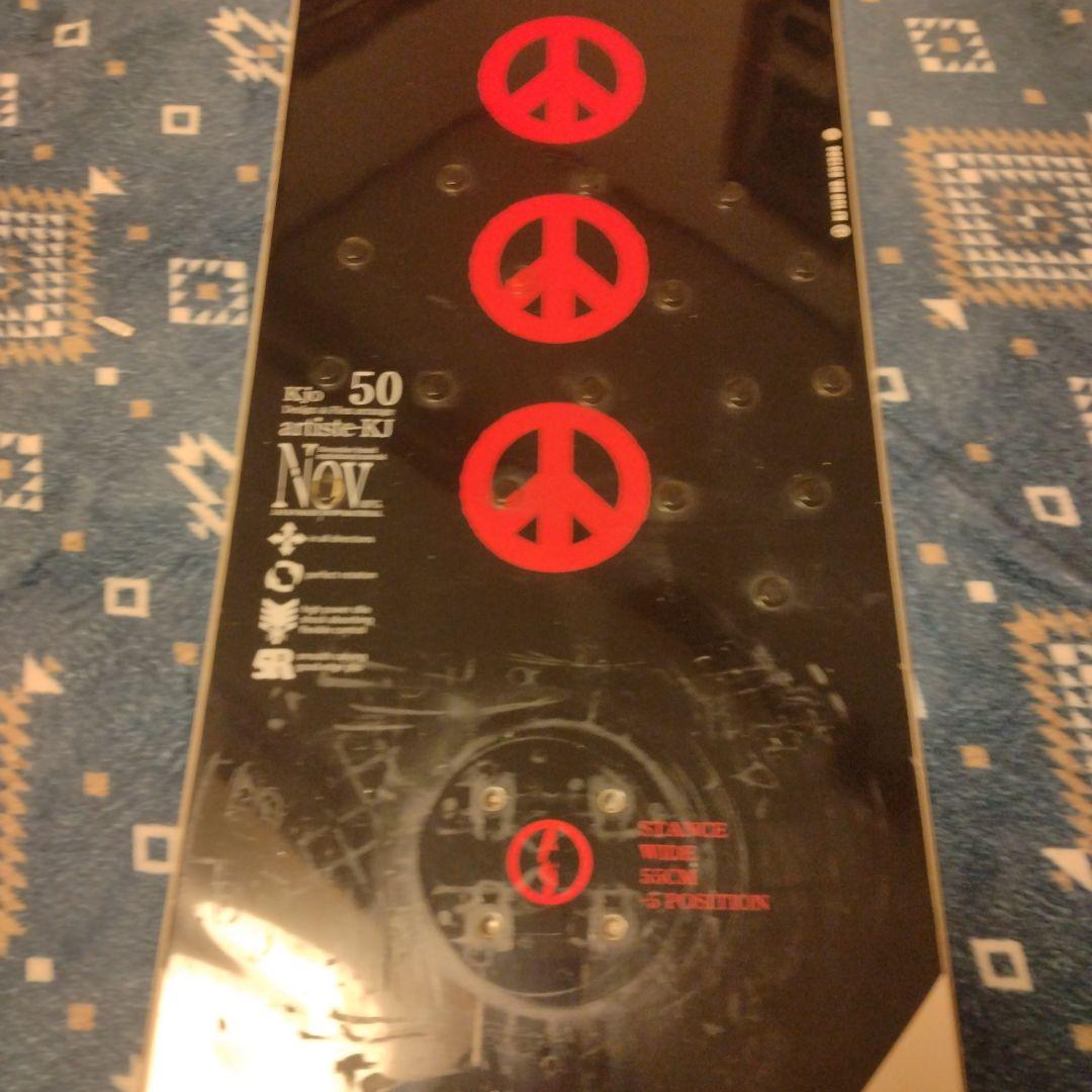 スノーボード 　November　アーティスト　KJ　150 笠原さん WOW