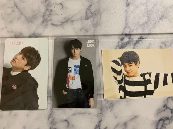 防弾少年団　ジョングク　トレカ3枚セット