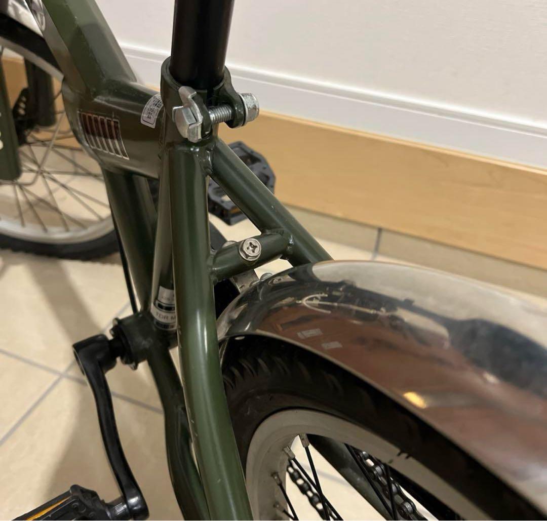 メルカリ市期間限定Jeepジープ 子供用 自転車 オリーブ 18インチ 補助輪