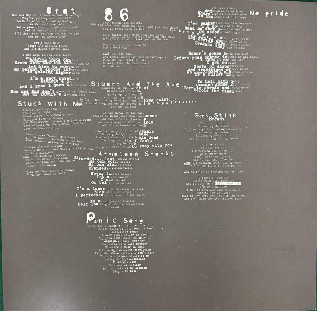 GREEN DAY レコード original ②