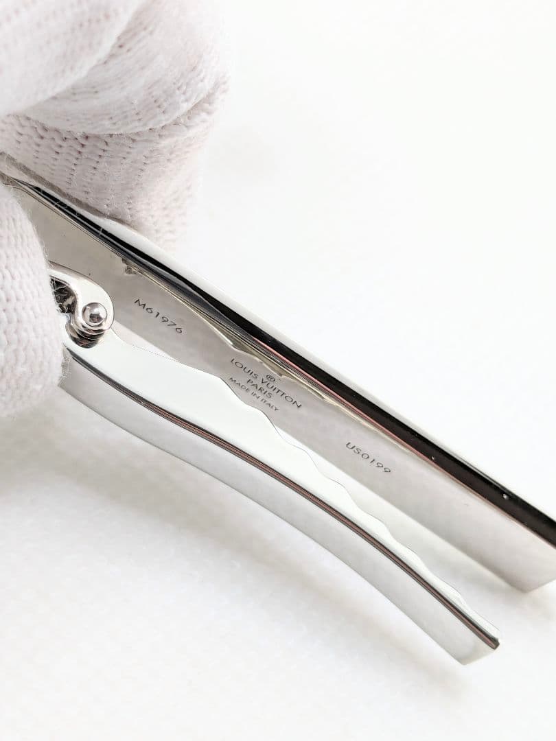 ルイヴィトン パンス ア クラヴァット ダミエ スーツ ネクタイピン　シルバー