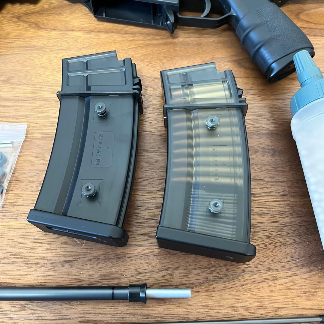 美品 東京マルイ G36C カスタム 次世代 電動ガン バッテリー おまけ付き