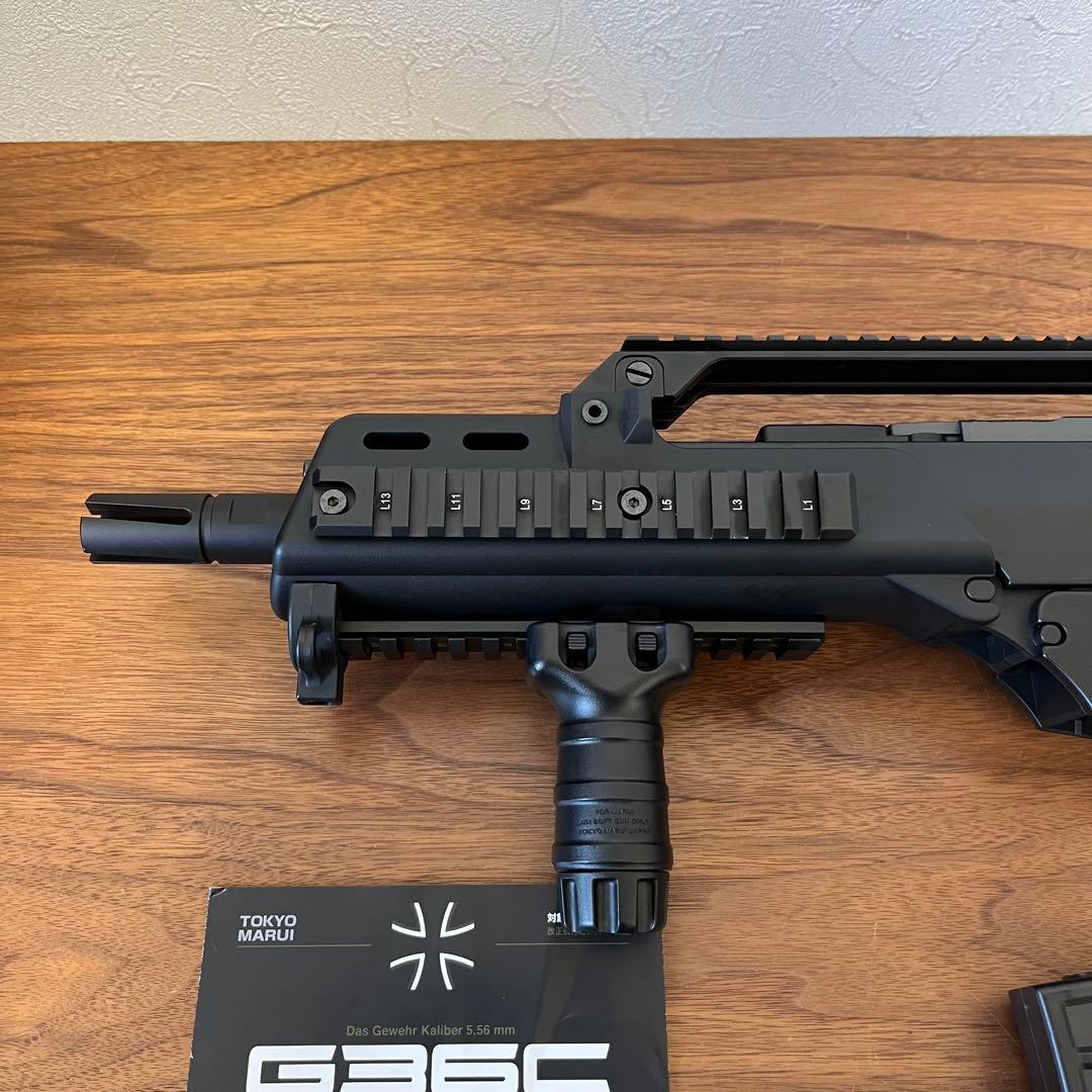 美品 東京マルイ G36C カスタム 次世代 電動ガン バッテリー おまけ付き