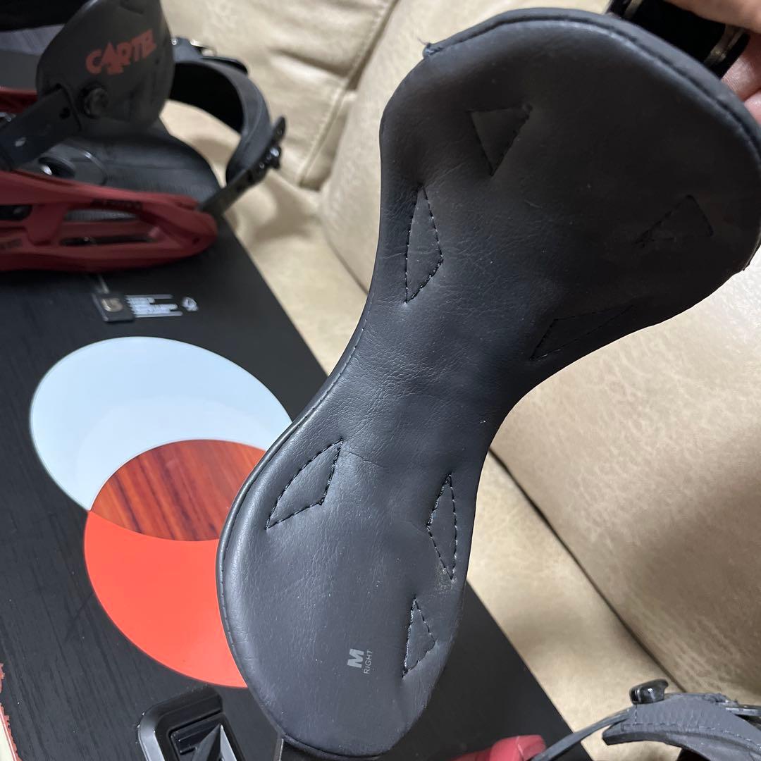 BURTON CUSTOM CAMBER 154×BURTON CARTEL M