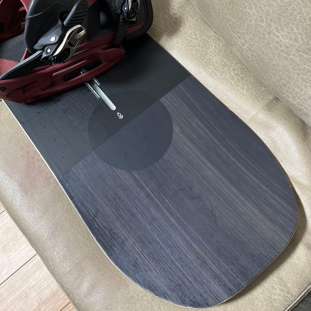 BURTON CUSTOM CAMBER 154×BURTON CARTEL M