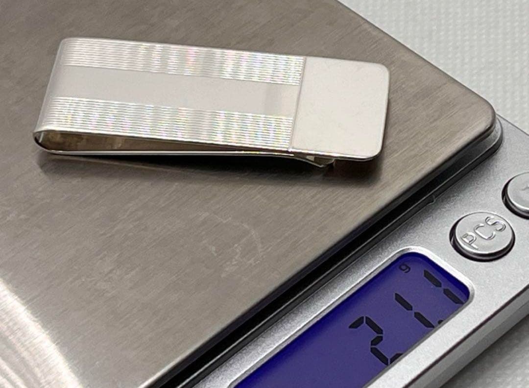 c182 美品　希少　ティファニー　マネークリップ　シルバー　925