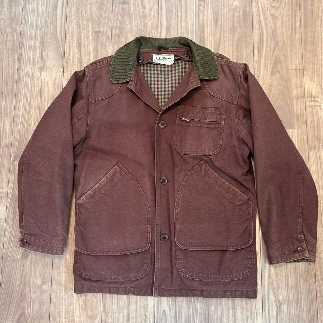 古着 70〜80年代 L.L.Bean ダック ハンティングジャケット