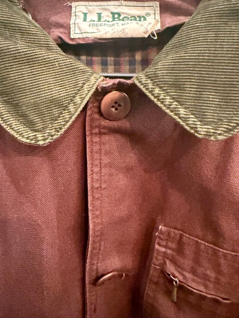 古着 70〜80年代 L.L.Bean ダック ハンティングジャケット
