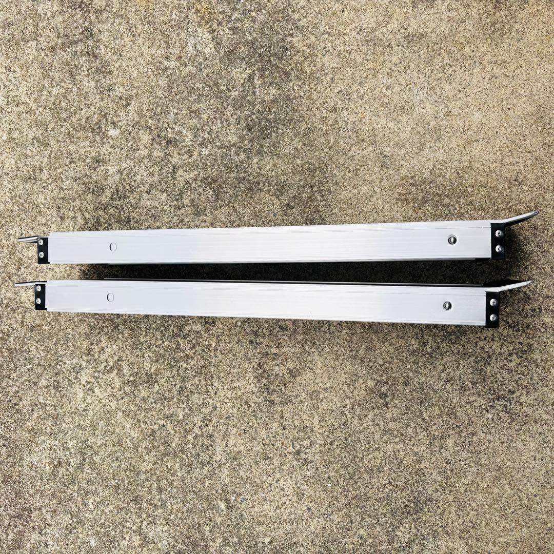 ラダーレール　トラックランプ　伸縮式　2本セット　バイク　自転車　積み込み