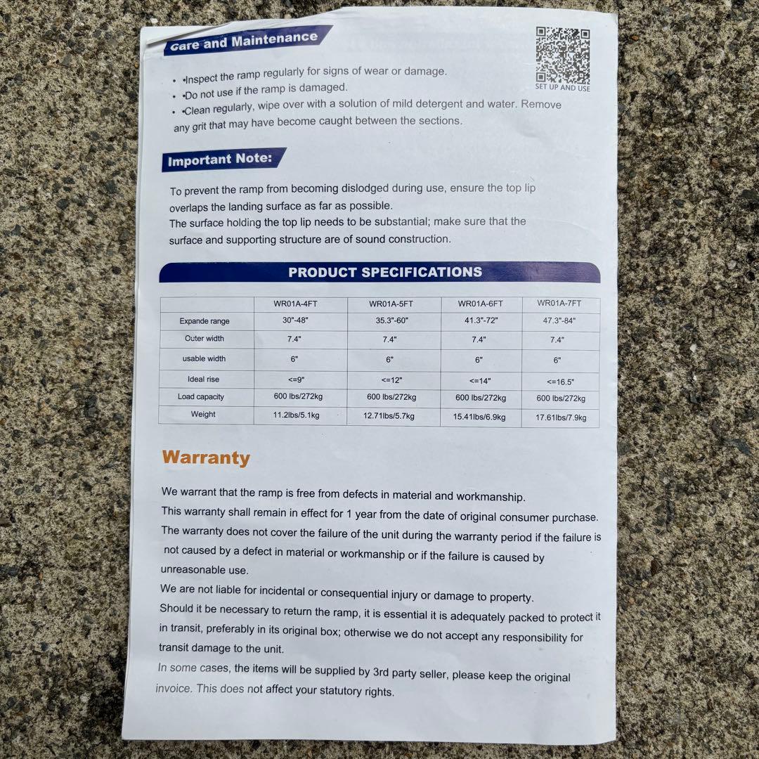 ラダーレール　トラックランプ　伸縮式　2本セット　バイク　自転車　積み込み