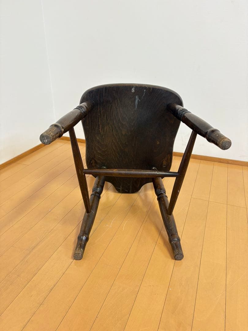 ホイールバック　ウィンザーチェア　アンティーク　英国