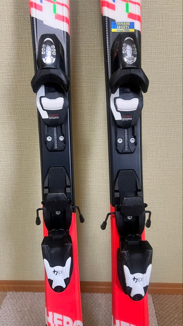 ROSSIGNOL HERO アルペンスキー バインディング付き