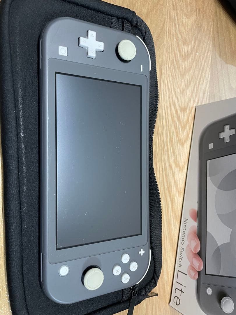 Nintendo Switch Lite グレー ケース付き　本体