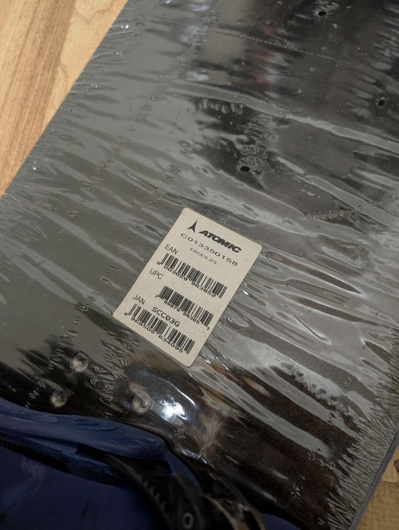 板は新品！　ATOMIC　158cm ビンディング付き
