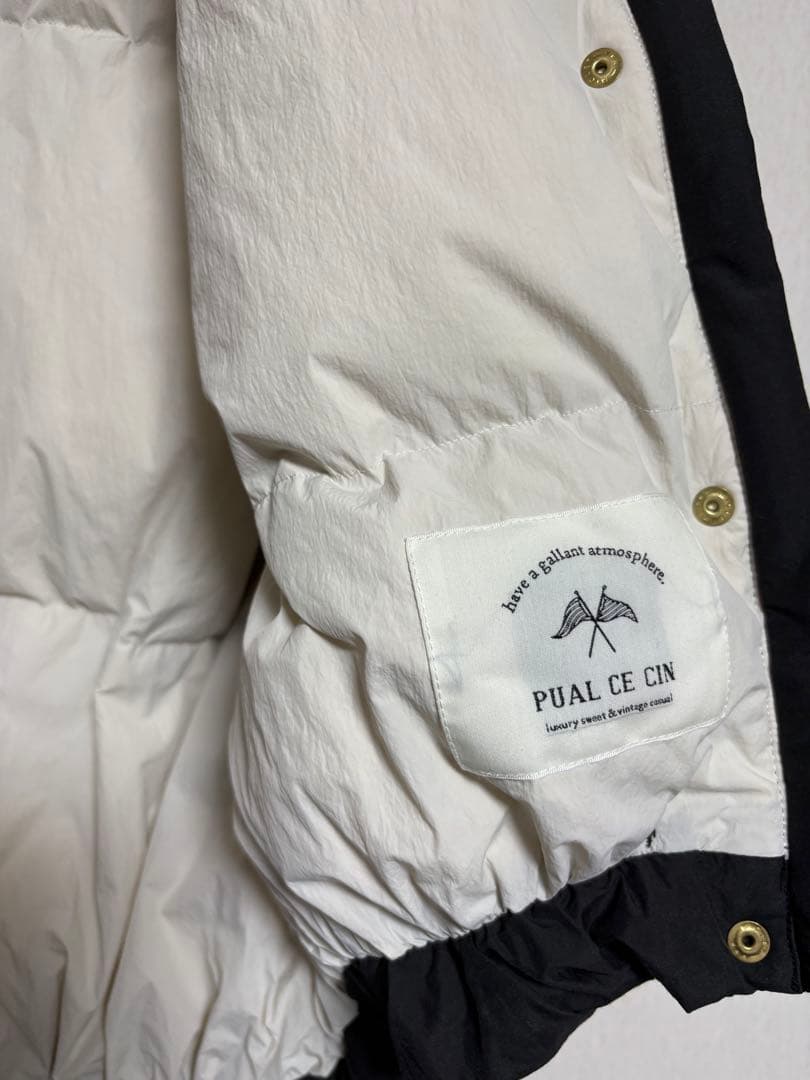 【完売品】2度使用のみ PUAL CE CIN バルーンシルエットダウンベスト
