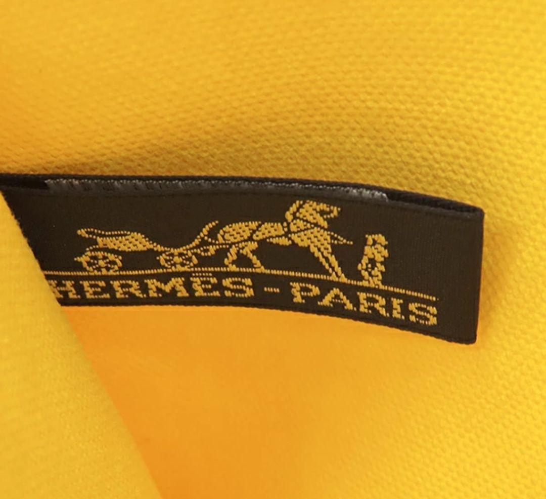 新品 エルメス HERMES ヨッティングポーチPM イエロー