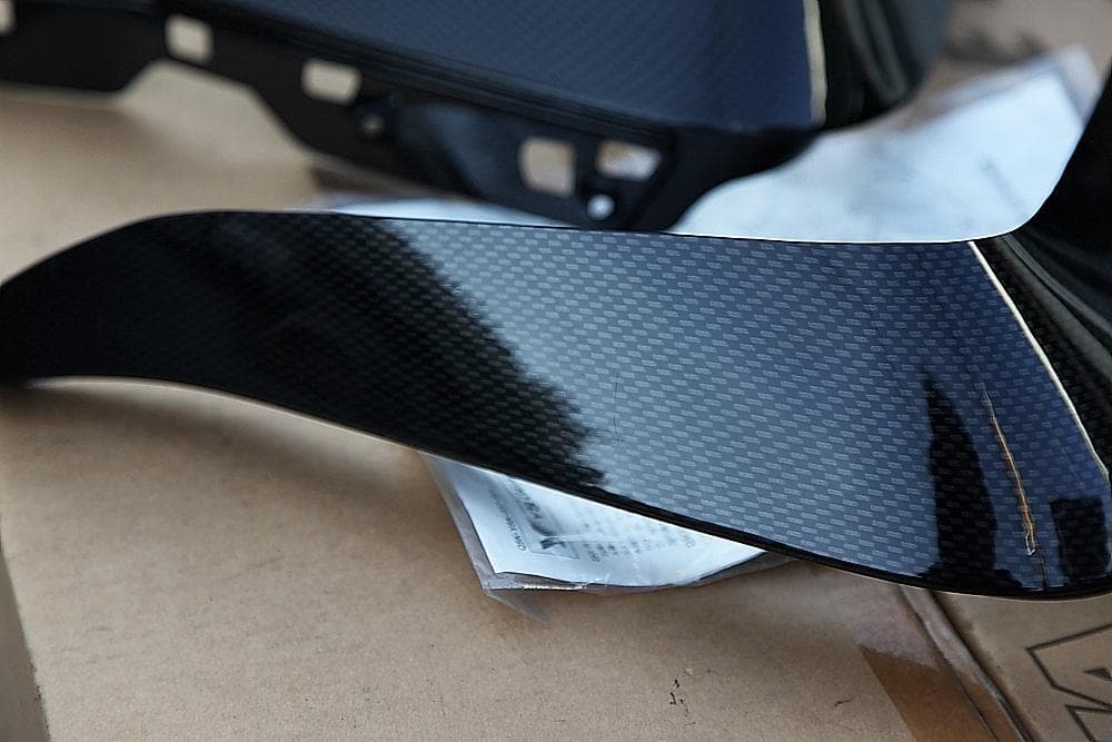 絶版ワイズギア カーボンルックサイドバイザー SG15J グランドマジェスティ