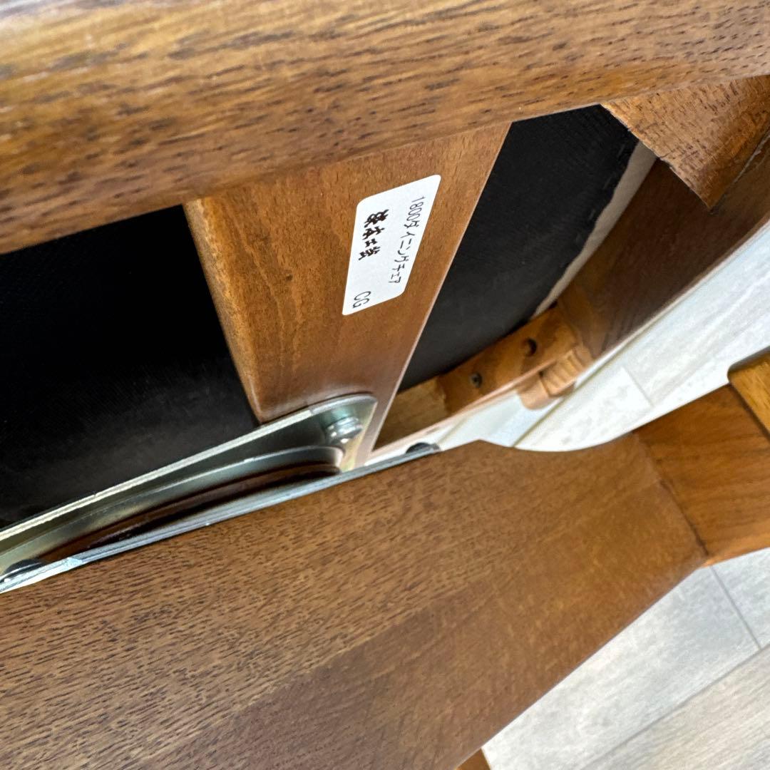 美品　展示品　浜本工芸　オーク 回転椅子 ダイニングチェア アームチェア 2脚