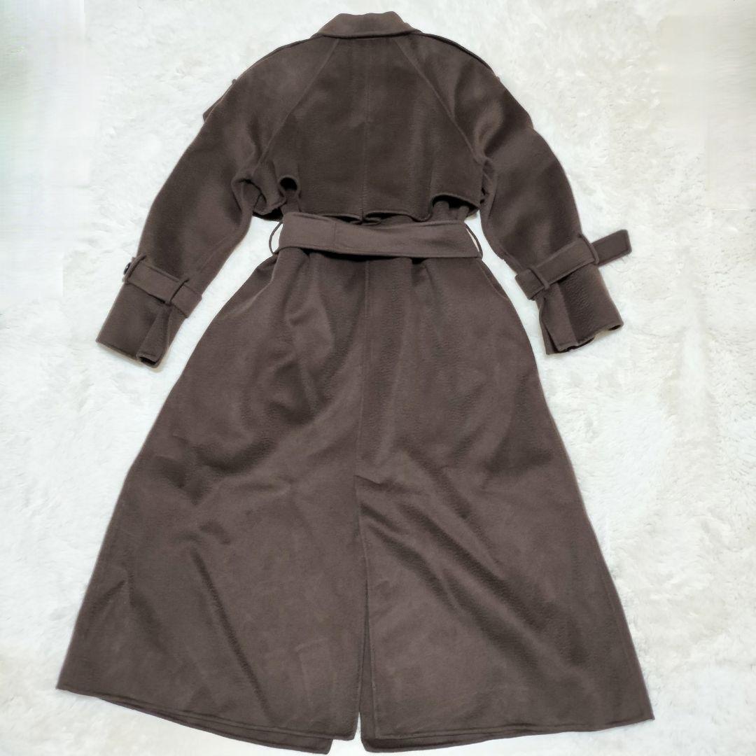 【極美品】SNIDEL ウロコカシミヤスタンドカラーロングコート 2022