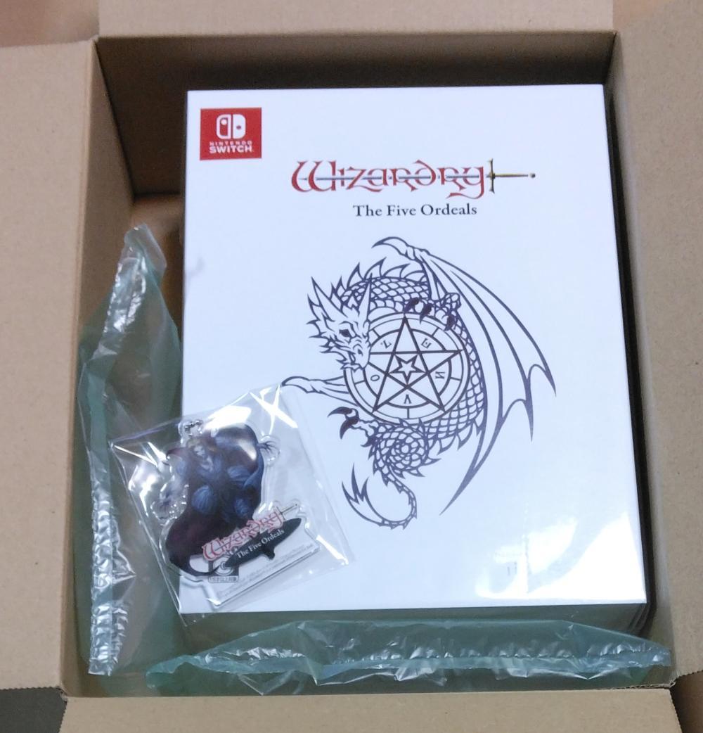 未開封 ウィザードリィ外伝 五つの試練 コレクターズエディション 特典付き