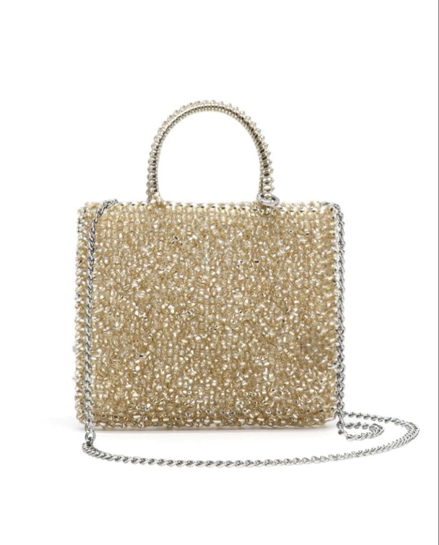 【美品】ANTERIMA アンテプリマ　ミニアトゥーラ シルバーゴールド