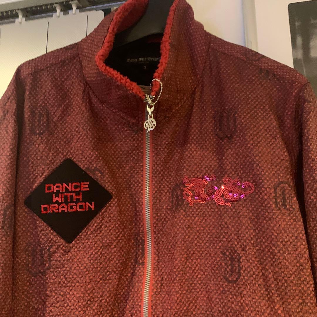 DANCE WITH DRAGON 赤 ジャケットLサイズ