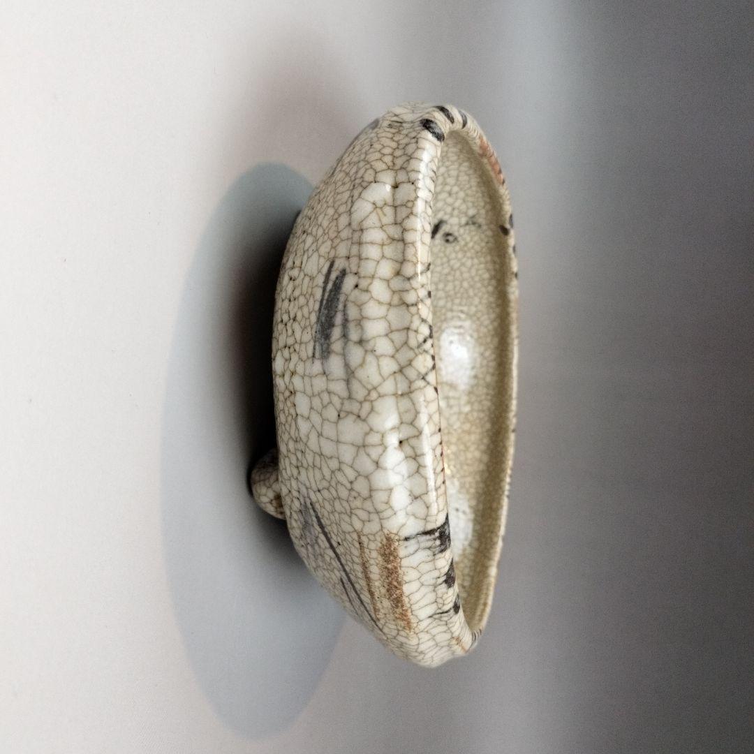 絵志野鉢　16.6×15.3センチ