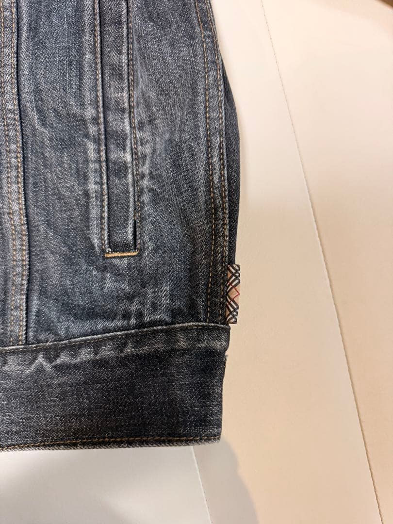 BURBERRY ブラックデニムジャケット